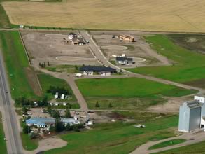 Aerial View Looking West